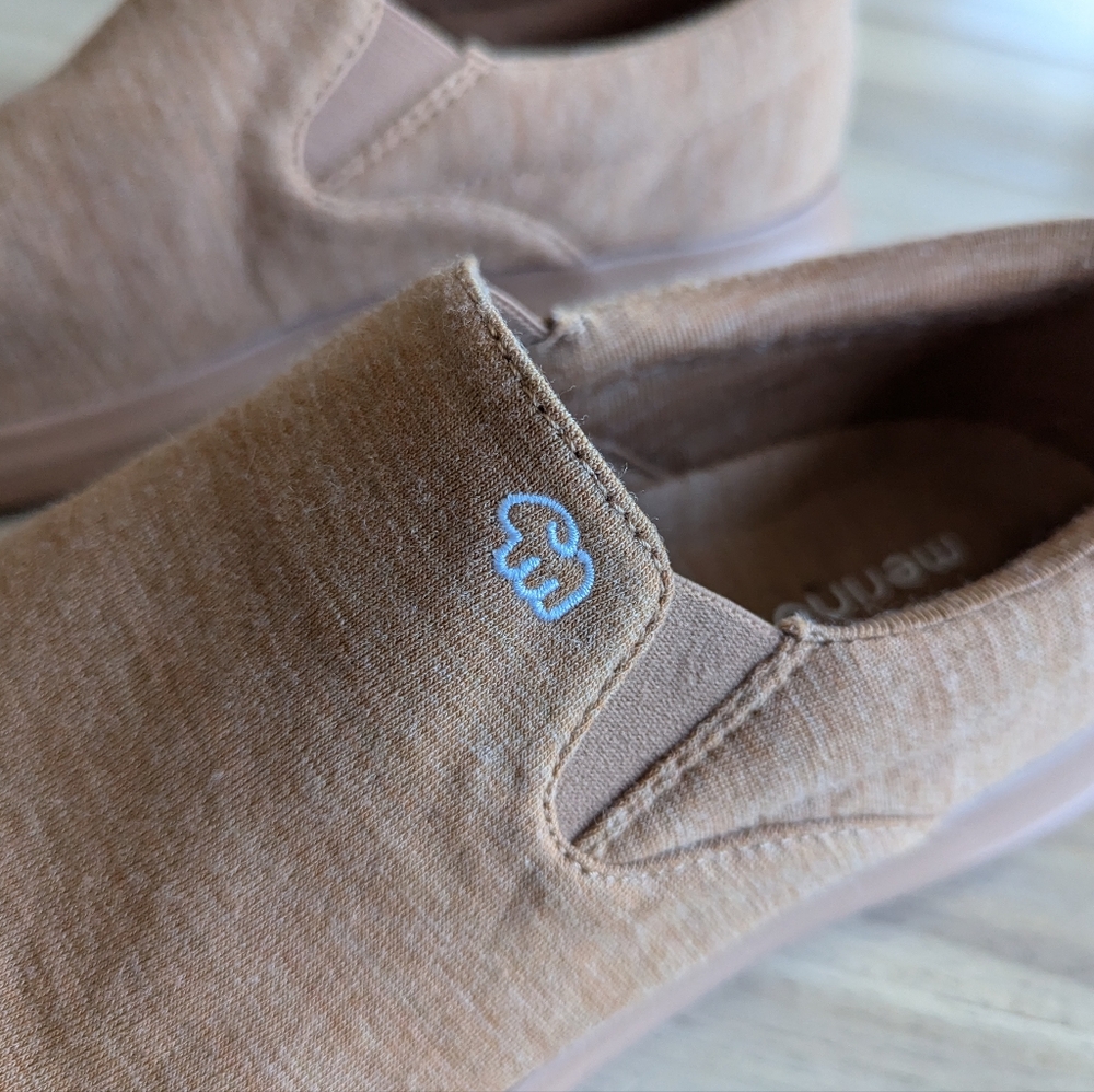 Merino Men's Slip-Ons Camel - Picture 4 of 11